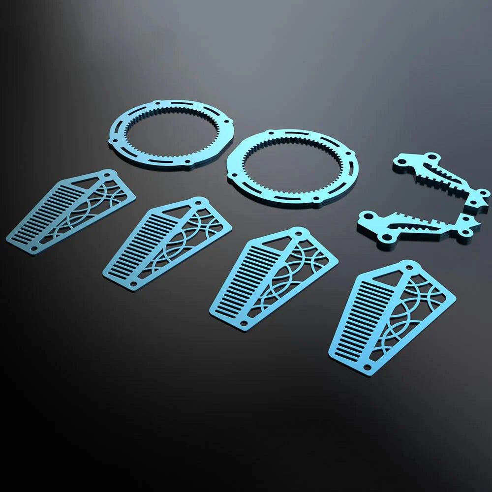 Celestial Angelfish 3D Metal Model - 3d metal puzzle by Extoril