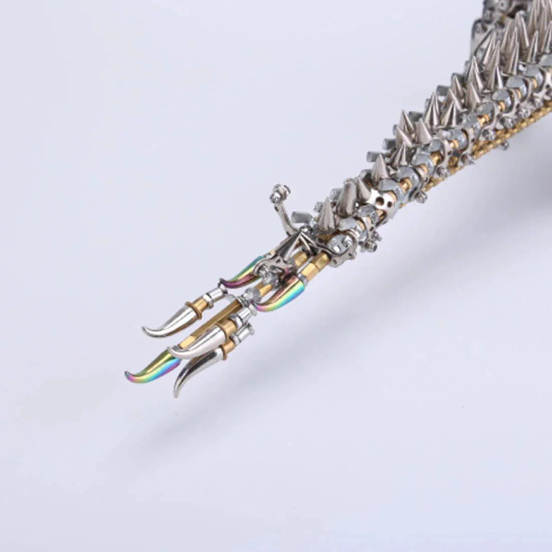 Mechanical Crocodile 3D Metal Sculpture Kit - 3d metal puzzle by Extoril