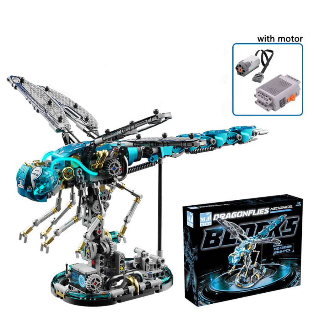 Mechanical Dragonfly Building Blocks Set - Mechanical kit by Extoril