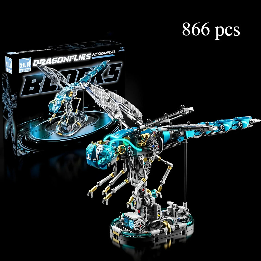 Mechanical Dragonfly Building Blocks Set - Mechanical kit by Extoril