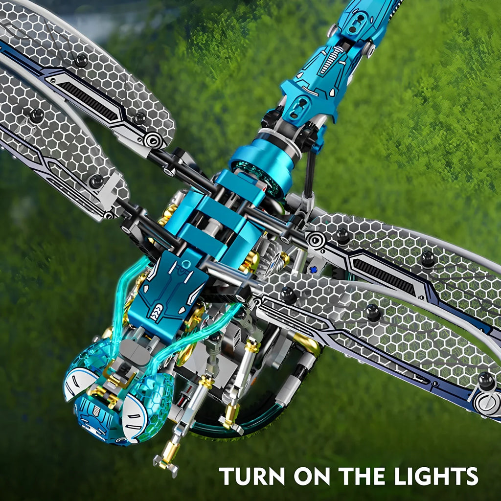 Mechanical Dragonfly Building Blocks Set - Mechanical kit by Extoril