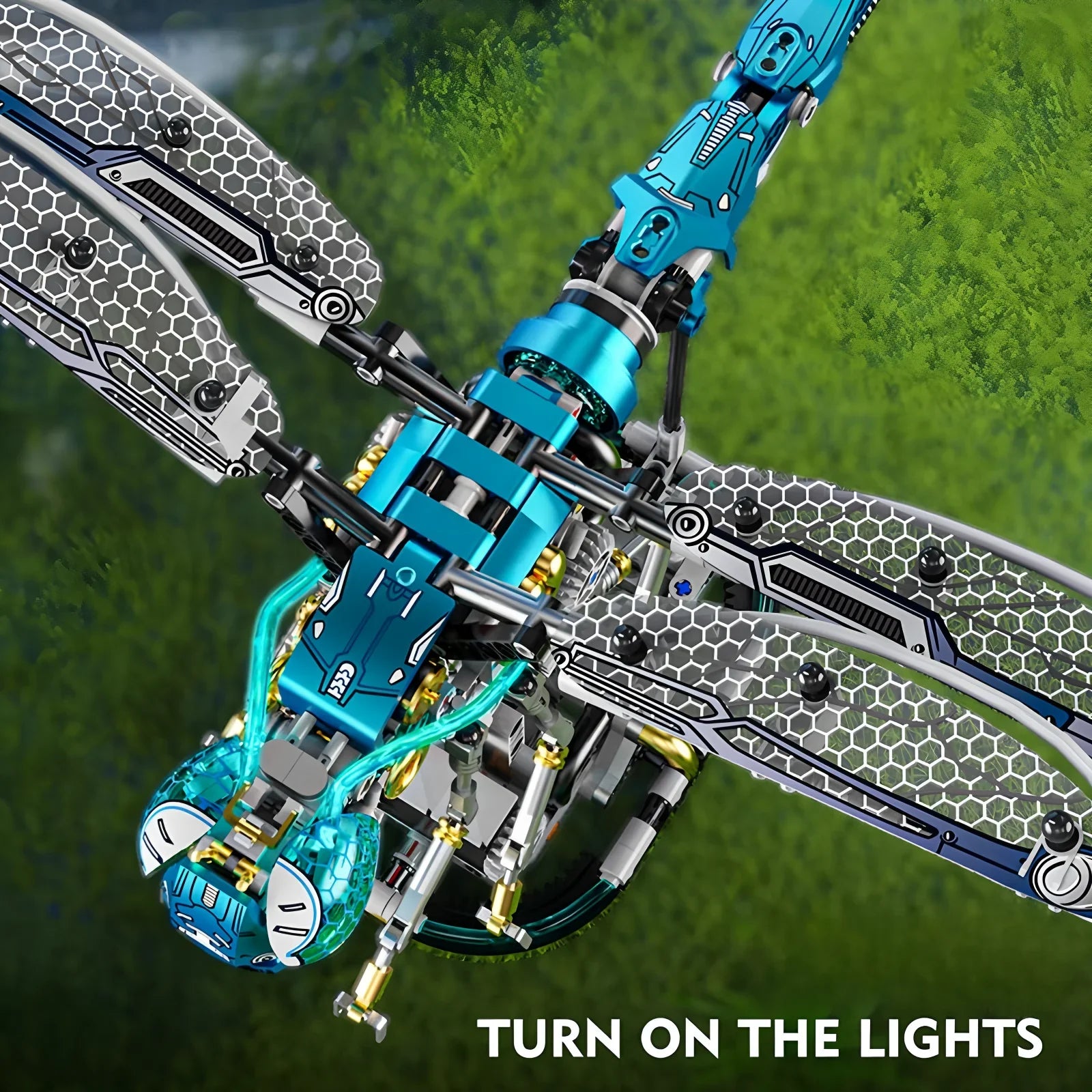Mechanical Dragonfly Building Blocks Set - Mechanical kit by Extoril