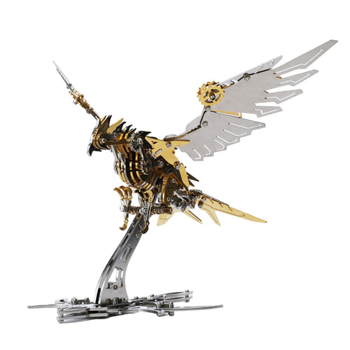 Majestic 3D Metal Mechanical Eagle Model Kit - 3d metal puzzle by Extoril