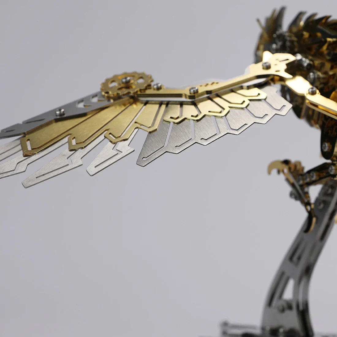 Majestic 3D Metal Mechanical Eagle Model Kit - 3d metal puzzle by Extoril