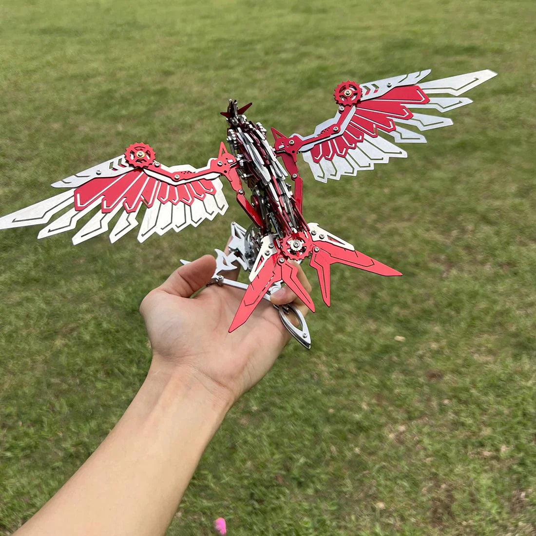 Majestic 3D Metal Mechanical Eagle Model Kit - 3d metal puzzle by Extoril