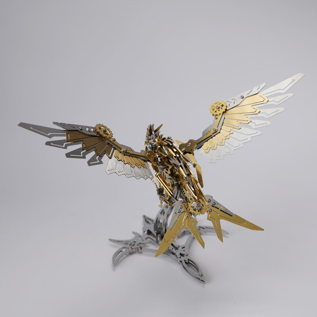 Majestic 3D Metal Mechanical Eagle Model Kit - 3d metal puzzle by Extoril