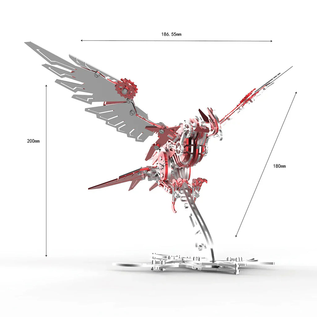 Majestic 3D Metal Mechanical Eagle Model Kit - 3d metal puzzle by Extoril