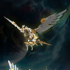 Majestic 3D Metal Mechanical Eagle Model Kit - 3d metal puzzle by Extoril