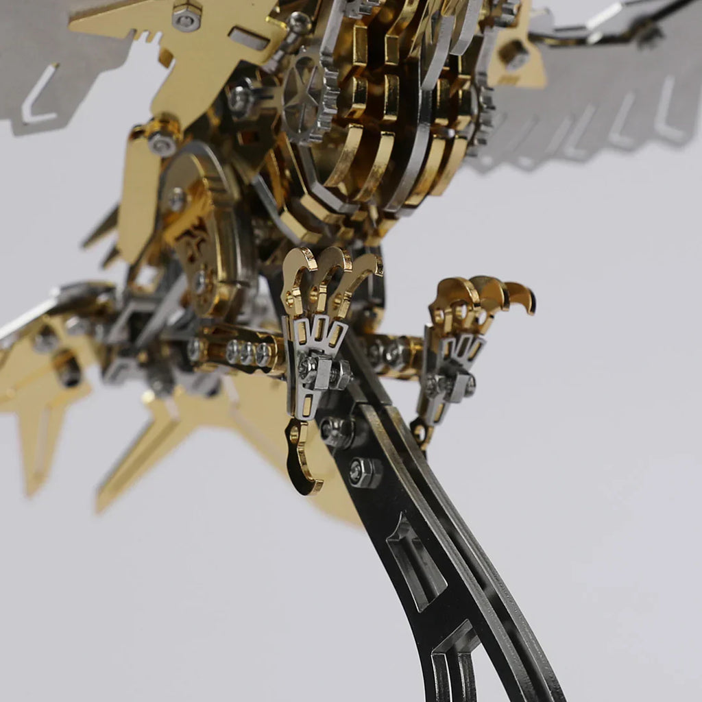 Majestic 3D Metal Mechanical Eagle Model Kit - 3d metal puzzle by Extoril