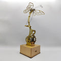 Mechanical Flying Butterfly DIY Model Kit - 3d metal puzzle by Extoril