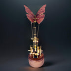 Mechanical Flying Butterfly DIY Model Kit - 3d metal puzzle by Extoril