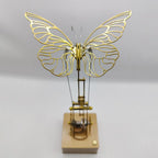 Mechanical Flying Butterfly DIY Model Kit - 3d metal puzzle by Extoril