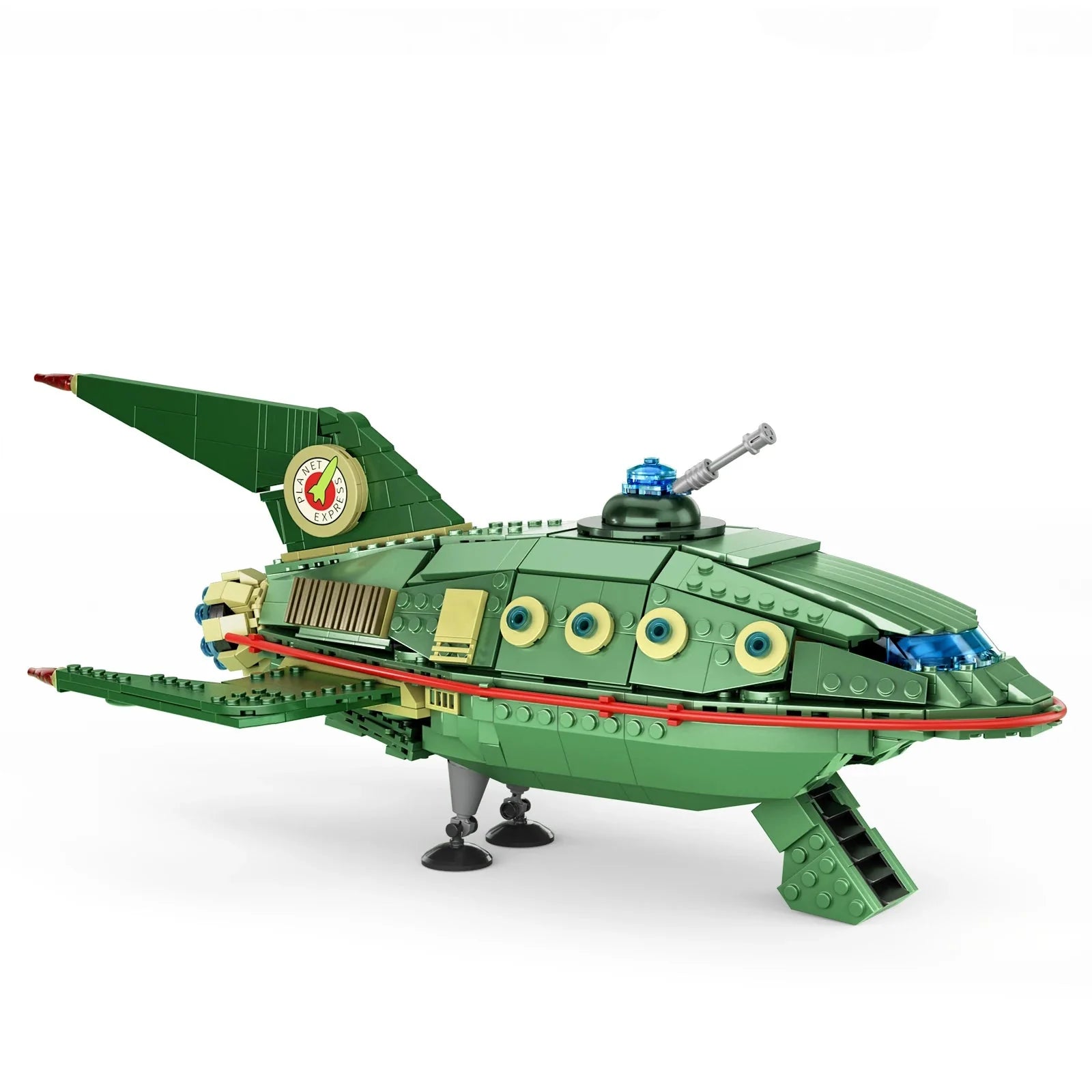 Mechanical Galactic Express Spaceship Building Blocks Set - Mechanical kit by Extoril