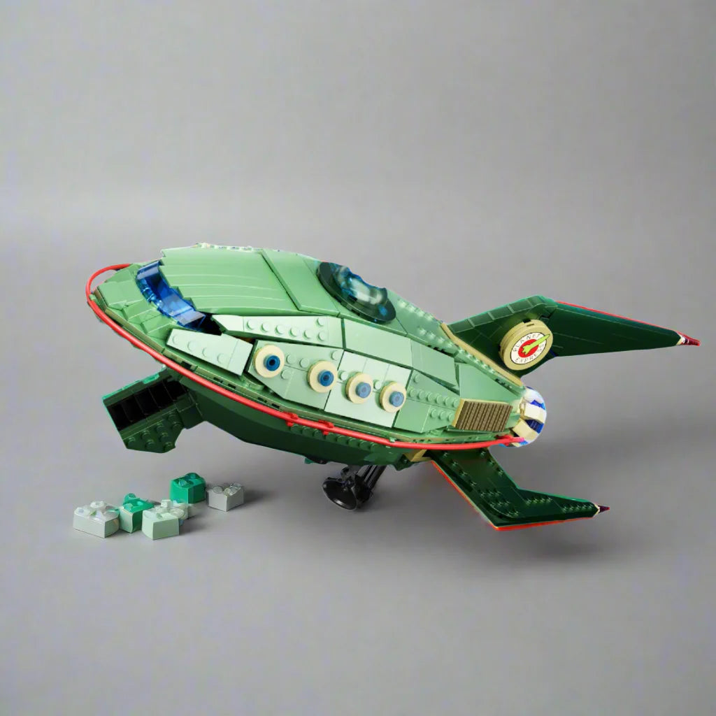 Mechanical Galactic Express Spaceship Building Blocks Set - Mechanical kit by Extoril