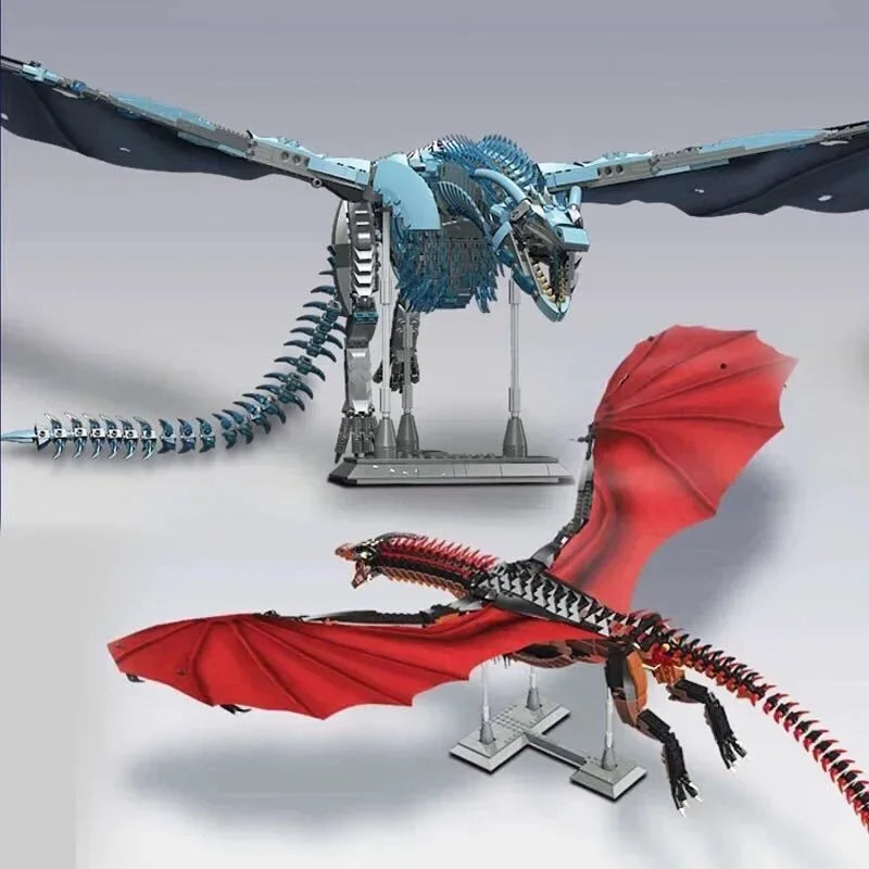 Mechanical Giant Dragon Master Building Blocks Set - Mechanical kit by Extoril