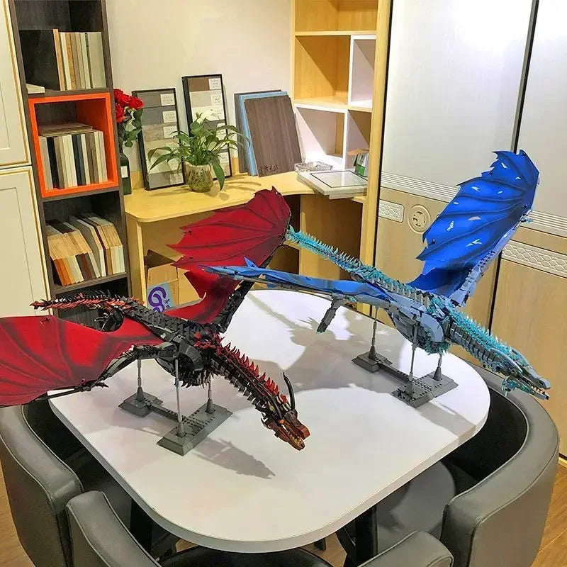 Mechanical Giant Dragon Master Building Blocks Set - Mechanical kit by Extoril
