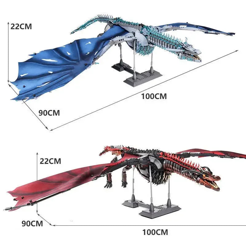 Mechanical Giant Dragon Master Building Blocks Set - Mechanical kit by Extoril