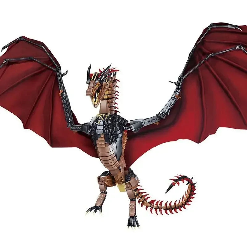 Mechanical Giant Dragon Master Building Blocks Set - Mechanical kit by Extoril