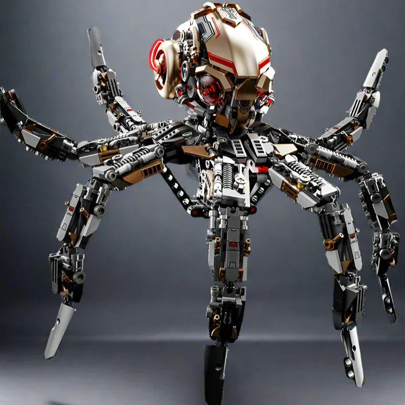 Mechanical Octopus Building Blocks Set - Mechanical kit by Extoril
