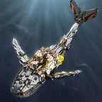 Mechanical Whale Building Blocks Set - Mechanical kit by Extoril