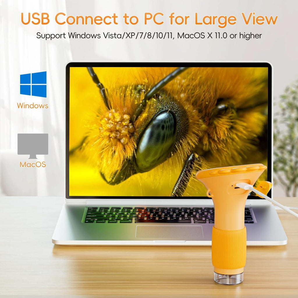 1000X Digital Microscope for Kids — Micro Explorer - Gadget by Extoril