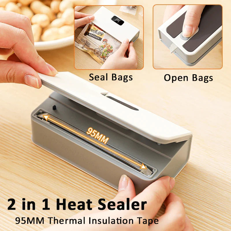 Mini Bag Sealer & Cutter - Gadget by Extoril