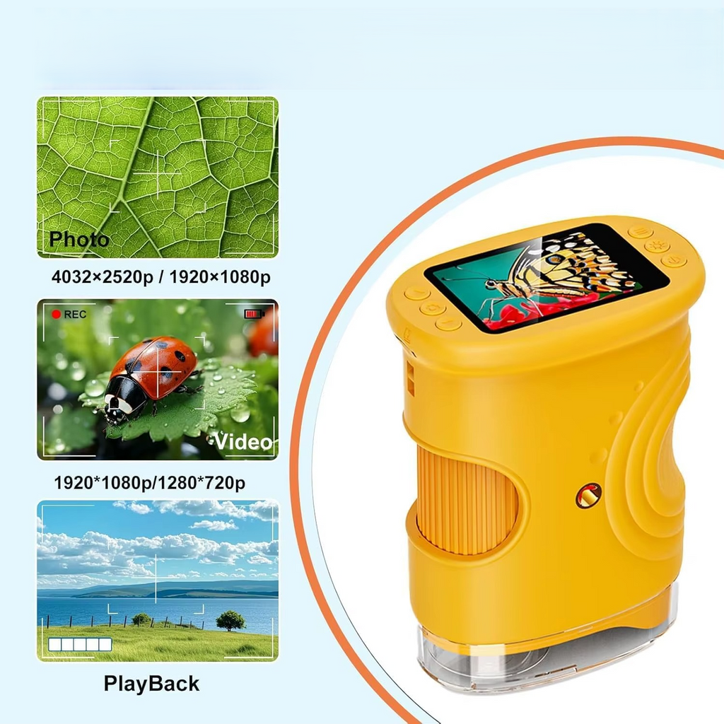 1000X Digital Microscope for Kids — Micro Explorer - Gadget by Extoril