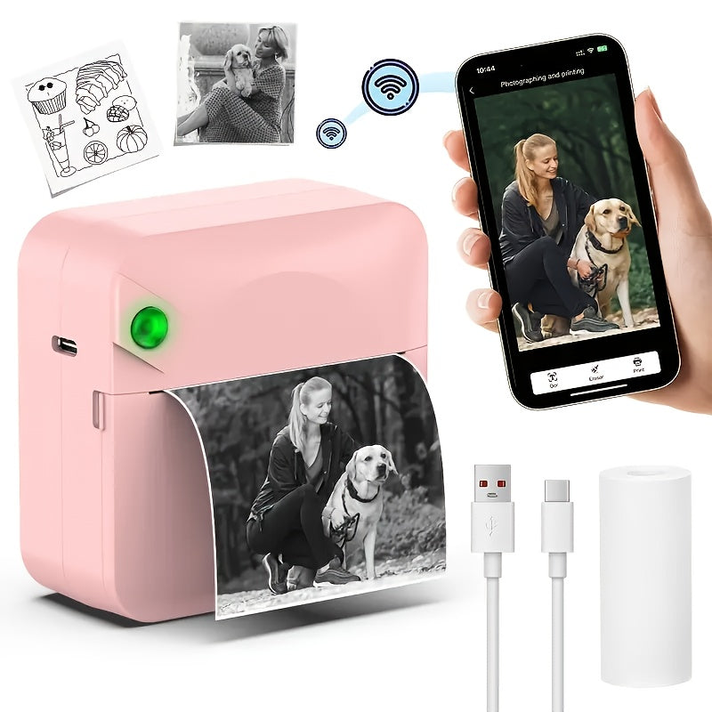 Mini Thermal Bluetooth Pocket Printer - Gadget by Extoril