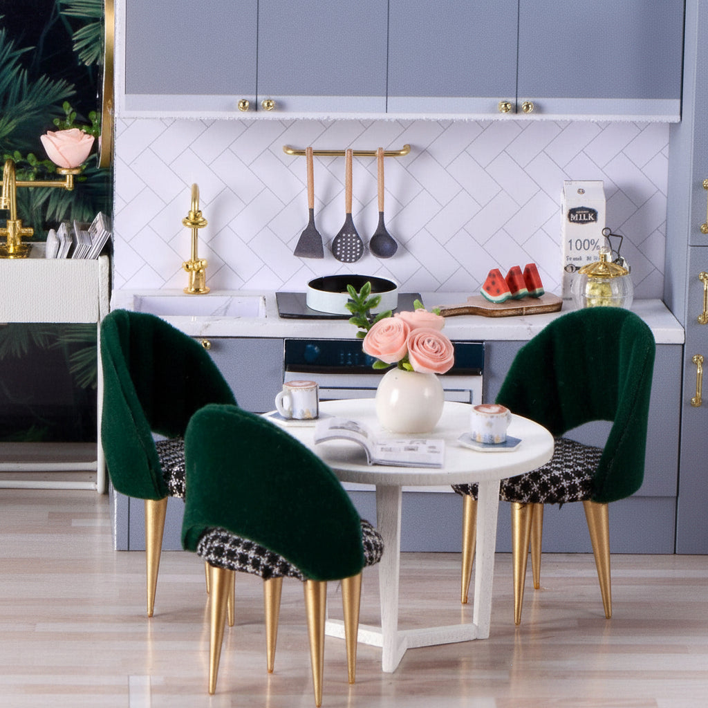 DIY Dollhouse Kit (The Satisfied Time) - DIY Miniature by Extoril