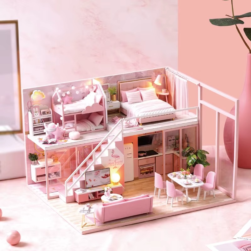 DIY Dollhouse Kit (Apartment) - DIY Miniature by Extoril
