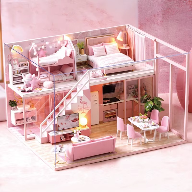 DIY Dollhouse Kit (Apartment) - DIY Miniature by Extoril