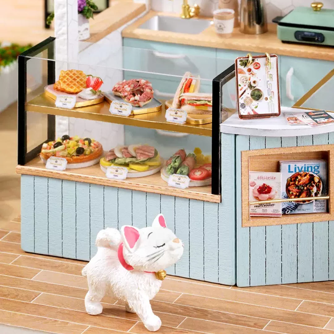 DIY Dollhouse Kit (Sunny Tea Station) - DIY Miniature by Extoril