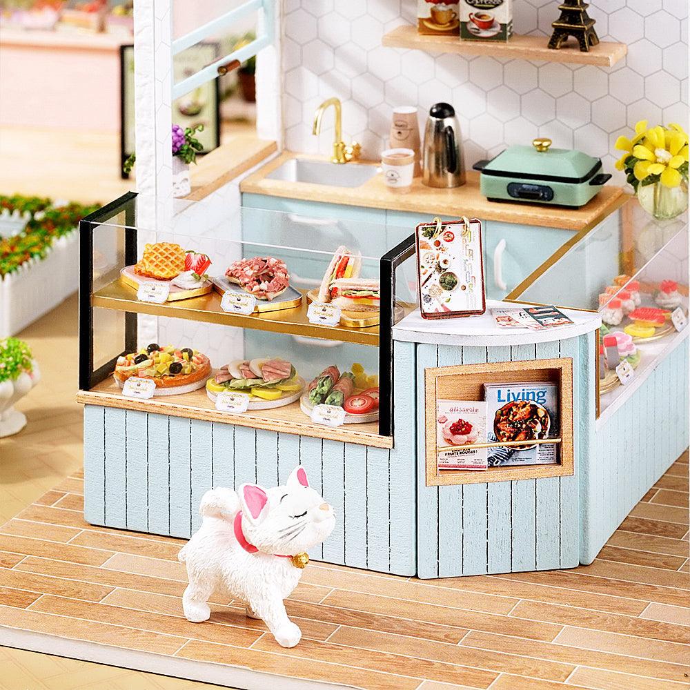 DIY Dollhouse Kit (Sunny Tea Station) - DIY Miniature by Extoril