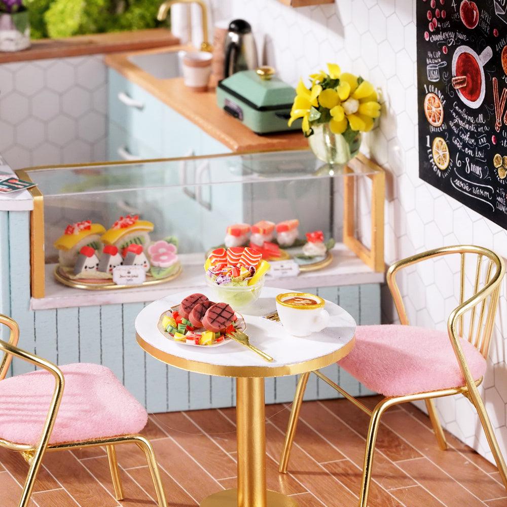 DIY Dollhouse Kit (Sunny Tea Station) - DIY Miniature by Extoril