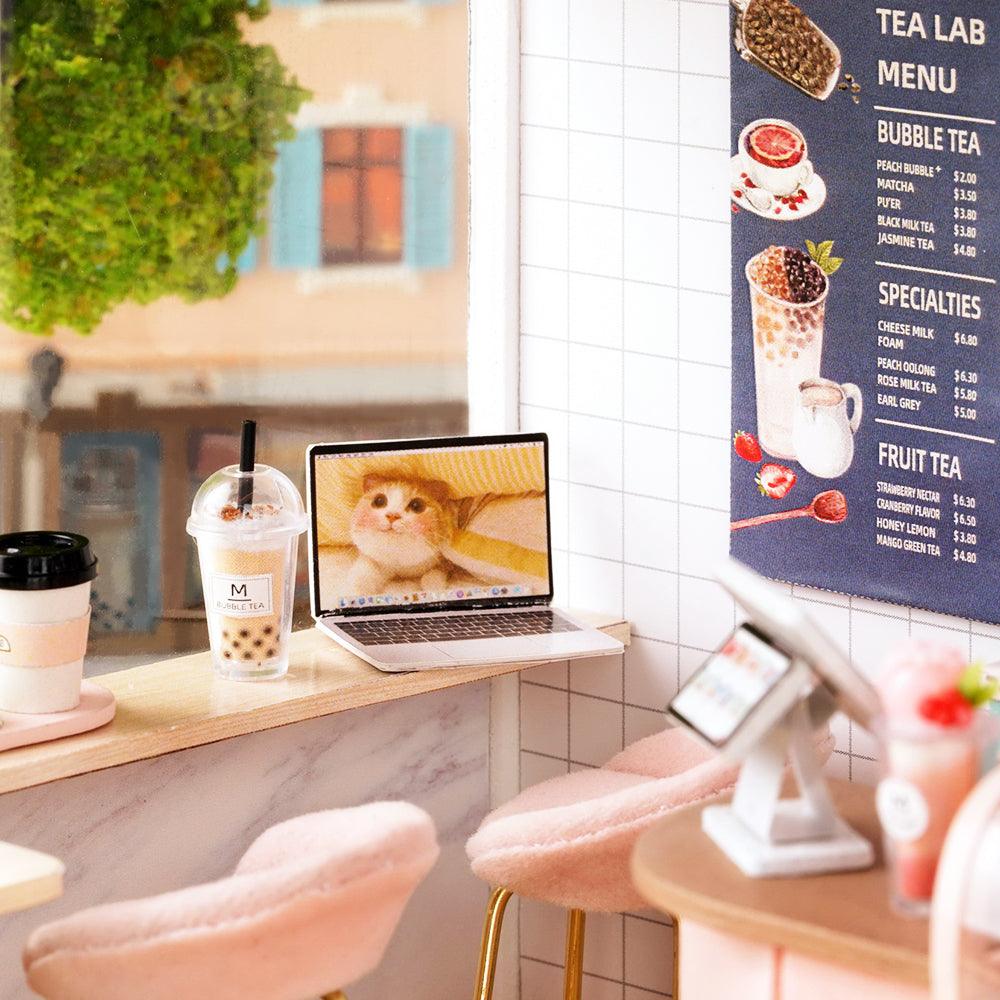 DIY Dollhouse Kit (Sunny Tea Station) - DIY Miniature by Extoril