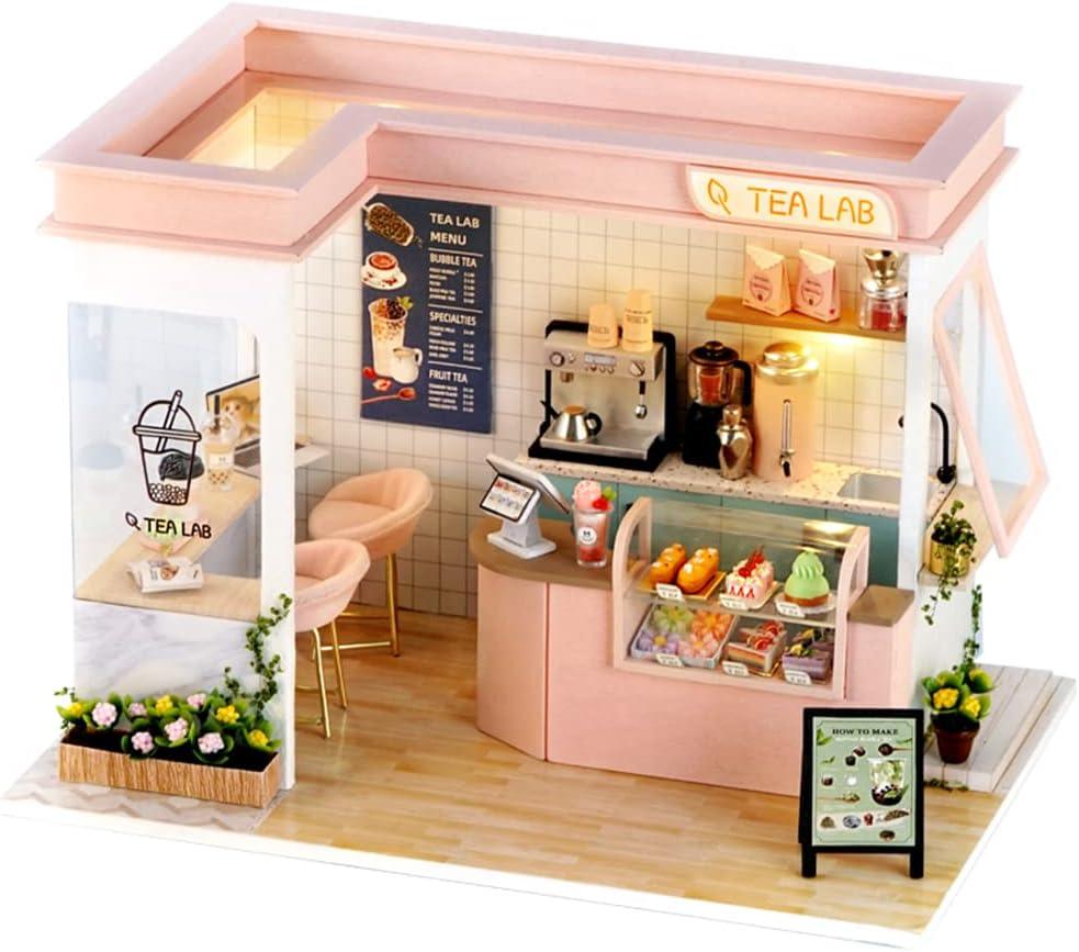 DIY Dollhouse Kit (Sunny Tea Station) - DIY Miniature by Extoril