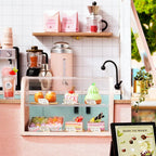 DIY Dollhouse Kit (Sunny Tea Station) - DIY Miniature by Extoril