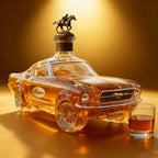 Mustang Whiskey Decanter with Jockey Cap - home decor by Extoril