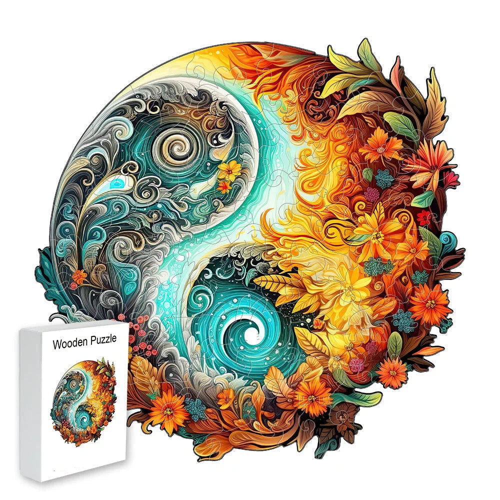Nature-Inspired Wooden Jigsaw Puzzle Collection - 3D Wooden Puzzle by Extoril