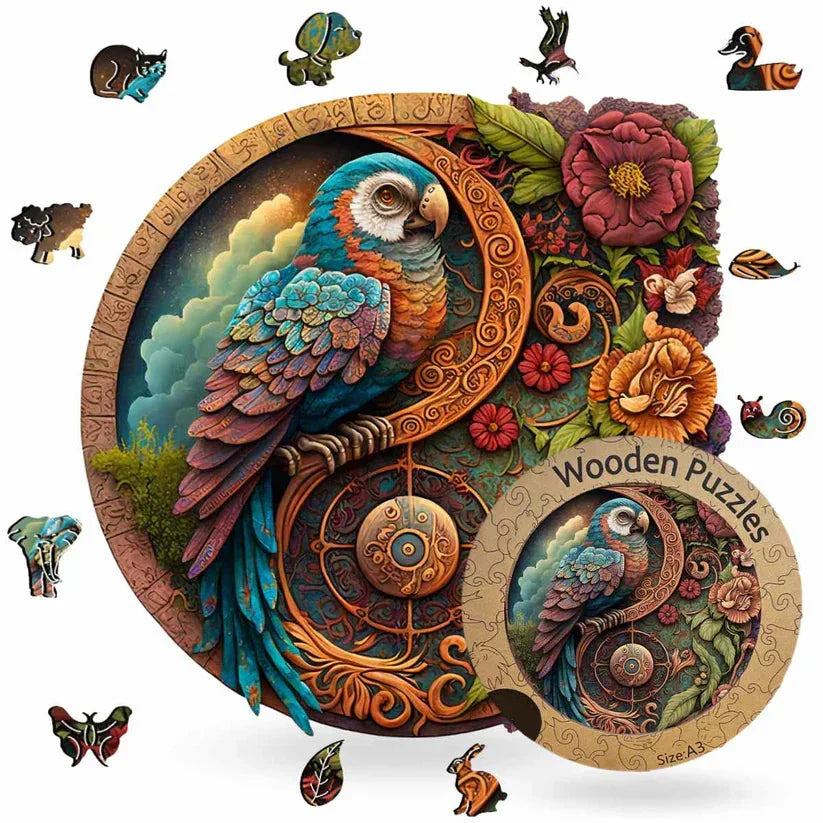 Nature-Inspired Wooden Jigsaw Puzzle Collection - 3D Wooden Puzzle by Extoril