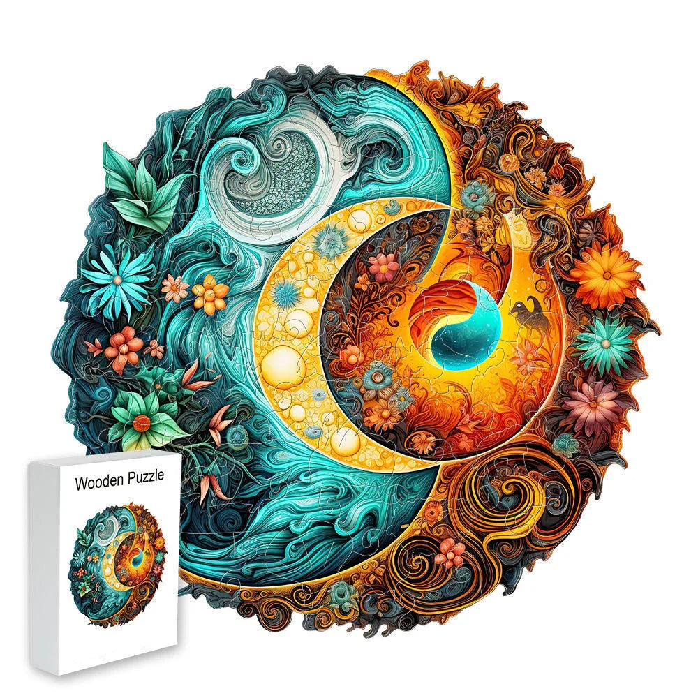 Nature-Inspired Wooden Jigsaw Puzzle Collection - 3D Wooden Puzzle by Extoril