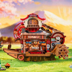 Nautical Sushi 3D Wooden Puzzle Kit - 3D Wooden Puzzle by Extoril