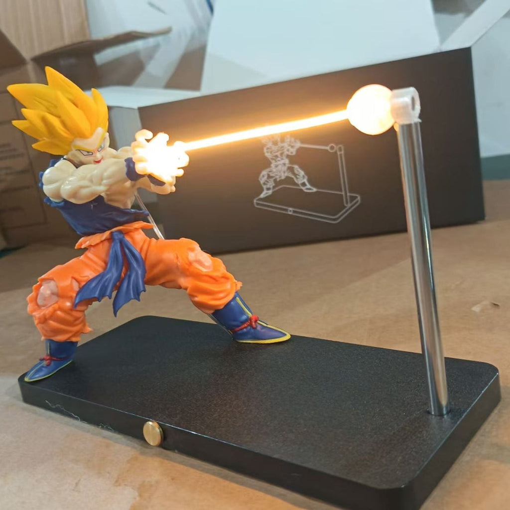New Model Dragon Ball Super Saiyan Magnetic Light Beam Figurine - Action Figure by Extoril