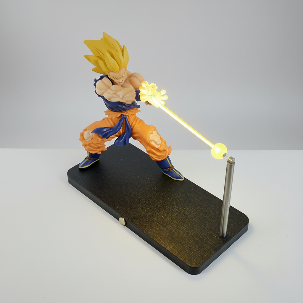New Model Dragon Ball Super Saiyan Magnetic Light Beam Figurine - Action Figure by Extoril