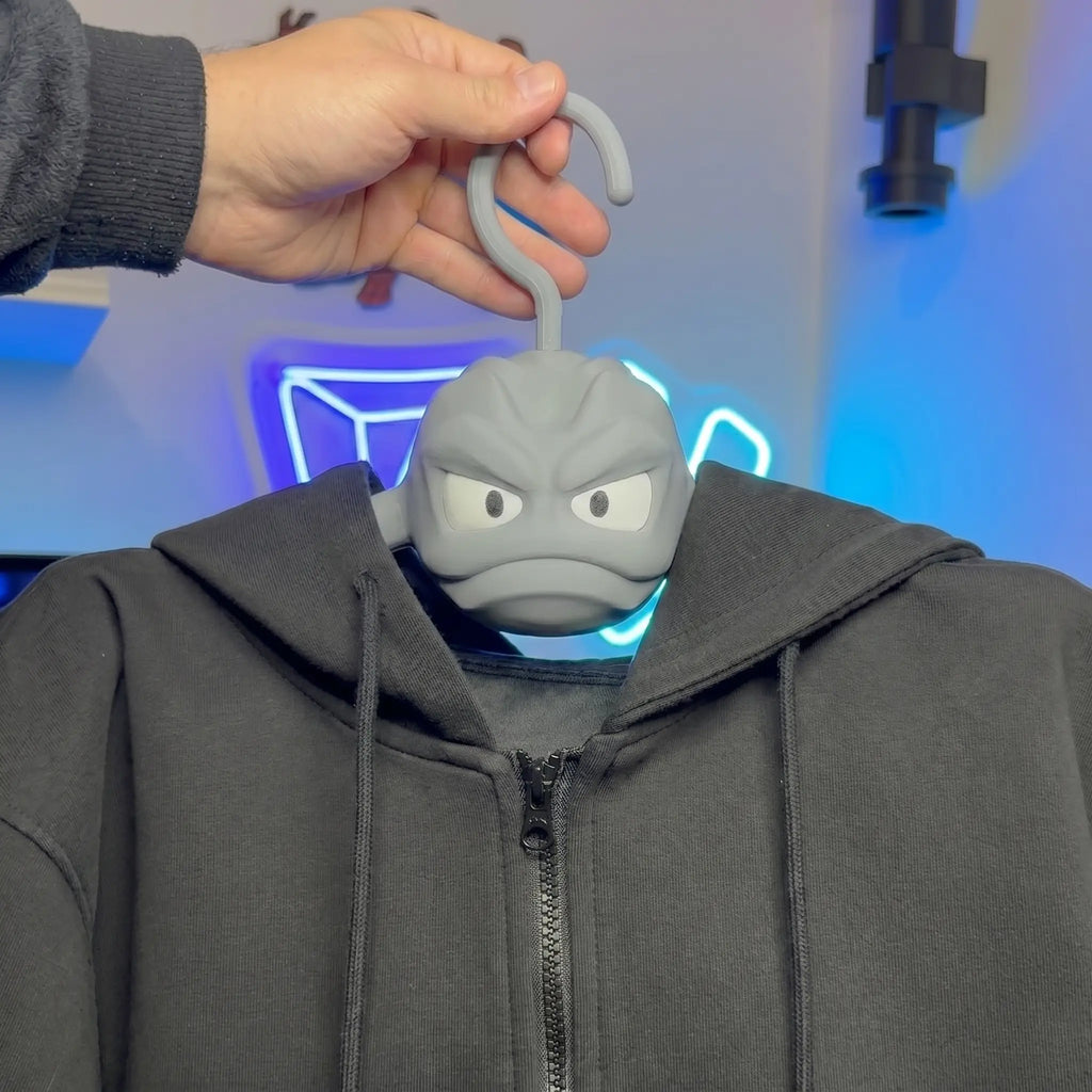 Pokemon Geodude Clothes Hanger - Gadget by Extoril