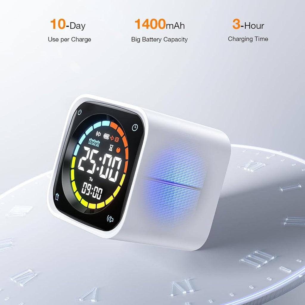 Pomodoro Timer Cube with Flip Productivity Countdown Presets - Gadget by Extoril