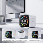 Pomodoro Timer Cube with Flip Productivity Countdown Presets - Gadget by Extoril