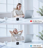 Pomodoro Timer Cube with Flip Productivity Countdown Presets - Gadget by Extoril