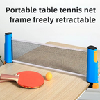 Portable Table Tennis Net Set with Paddles Balls - home decor by Extoril