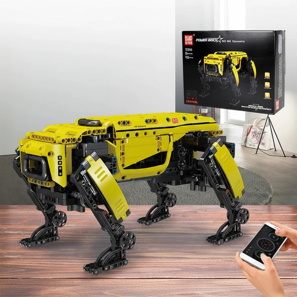 Power Robot Dog Building Blocks - Mechanical kit by Extoril